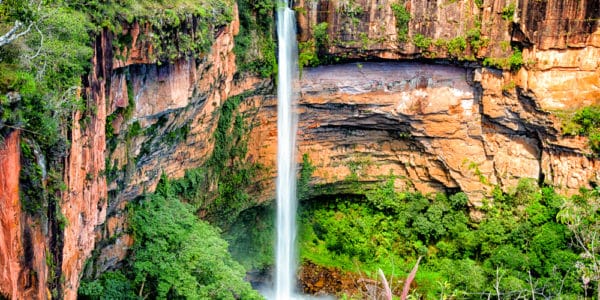 Cachoeira Veu de Noiva, Chapada dos Guimaraes, MT